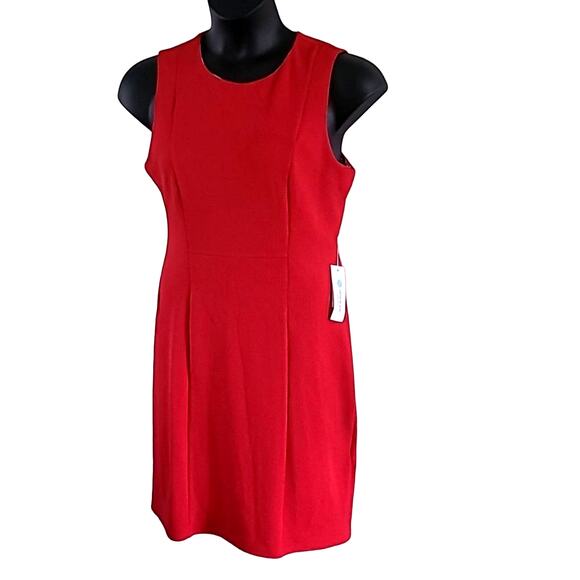 NWT Fleur and Stone Calista Red Petite Dress Size 12 Stitch Fix Exclusive - Picture 6 of 8
